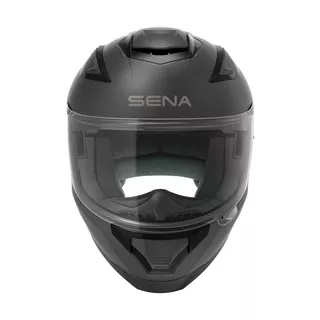 Motorcycle Helmet SENA Stryker w/ Integrated Mesh Headset Matte Black - Matte Black