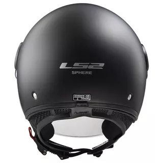 Moto přilba LS2 OF558 Sphere Lux Solid - Matt Black