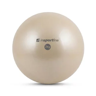 Jóga míč inSPORTline Yoga Ball 2 kg - béžová