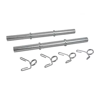 Jednoruční nakládací činkový set KAWMET 2x10 kg - 2.jakost