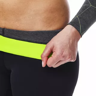 Jobe Reversible Neoprenleggings für Damen - grau-grün