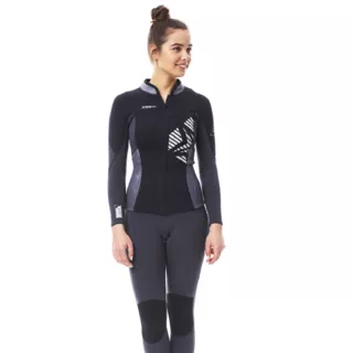 Women's Neoprene Jacket Jobe Porto - Black