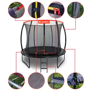 Trampolin set inSPORTline Flea 244 cm