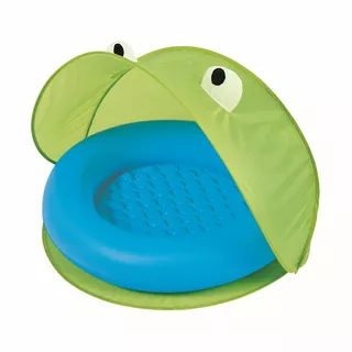 Bazén se stříškou Bestway Paddling Pool 97 x 97 cm - oranžová - zelená