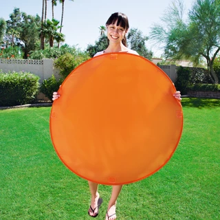 Paddling Pool with Sun Shade Bestway 97 x 97 cm - Orange