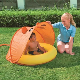 Bazén se strieškou Bestway Paddling Pool 97 x 97 cm - zelená