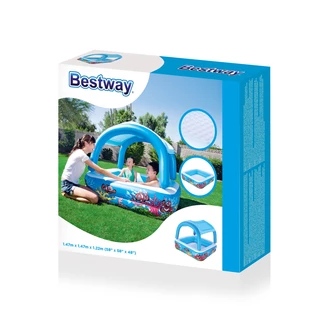 Bazén so strieškou Bestway Canopy Play Pool 147 x 147 cm