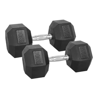 Sada šestihranných činek inSPORTline Hexsteel 2x 3-40 kg