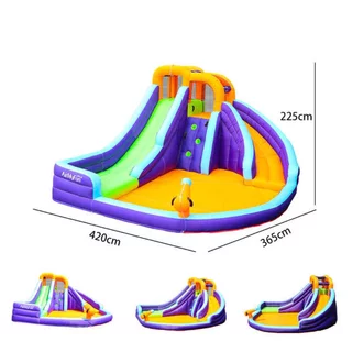 Nafukovací hrad AirMyFun Double Slide 83006