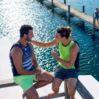 Pánske kúpacie kraťasy Jobe Swimshorts 8001 - šedá