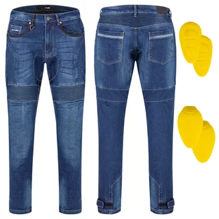 Pánské moto jeansy W-TEC Remon