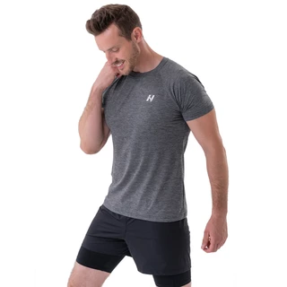 Pánske tričko Nebbia Lightweight Sporty “Grey” 325