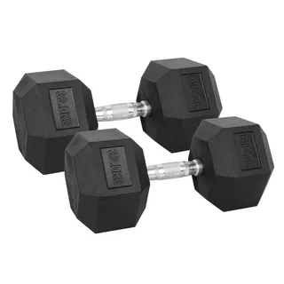 Sada šesťhranných činiek inSPORTline Hexsteel 2x 3-40 kg