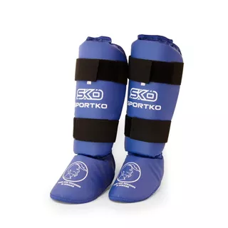 Shin Instep Guards SportKO 331 - Blue - Blue