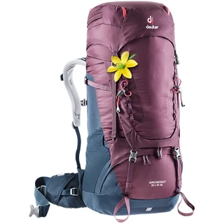 Expedition Backpack DEUTER Aircontact 50 + 10 SL - Blackberry-Navy - Blackberry-Navy