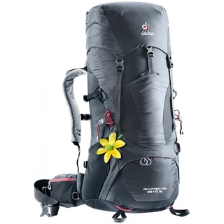 Tourist Backpack DEUTER Aircontact Lite 35 + 10 SL - Alpinegreen-Forest - Graphite-Black