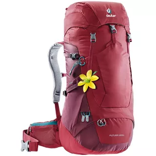 DEUTER Futura 28 SL Wanderrucksack - black - cranberry-maron