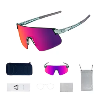Sports Sunglasses Altalist Hayate R2 - šedá s tmavě červenými skly