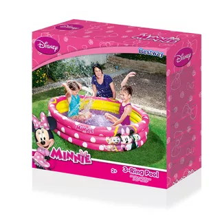 Gyerek medence Bestway Minnie 3-Ring Pool 152 cm