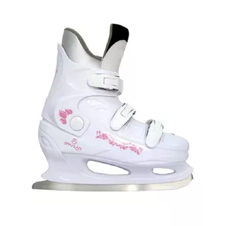 Ice Skates Spartan Lady - 42 - White with Flower