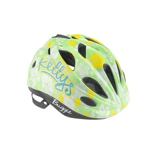Children's Bicycle Helmet KELLYS BUGGIE - Black - Green