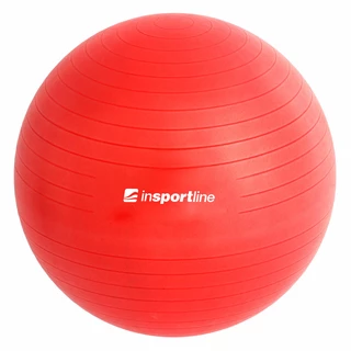 Gymnastics Ball inSPORTline Top Ball 45 cm - Grey - Red