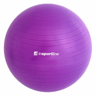 Gymnastický míč inSPORTline Top Ball 65 cm - fialová - fialová