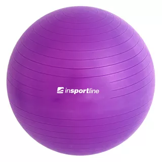 Piłka gimnastyczna inSPORTline Top Ball 65 cm - Fioletowy