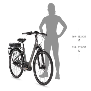 Városi elektromos kerékpár KELLYS ESTIMA 70 28" - modell 2020 - S (16,5")