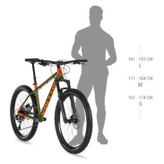 Horský bicykel KELLYS GIBON 70 27,5" - model 2019 - S (15,5")