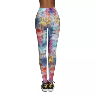 Women’s Sports Leggings BAS BLACK Tessera 90 - Multicolour