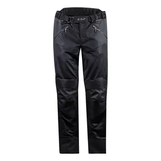 Men’s Motorcycle Pants LS2 Vento Black - Black