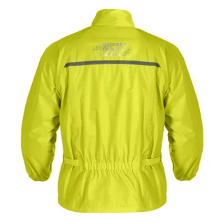 Waterproof Motorcycle Over Jacket Oxford Rain Seal Fluo - Fluorescent Yellow