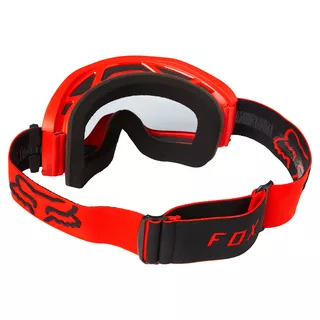 Motocross Goggles FOX Main Stray OS Fluo Red MX22