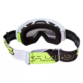 Children’s Mirrored Motocross Goggles FOX Yth Main Skew Spk OS Fluo Yellow MX22