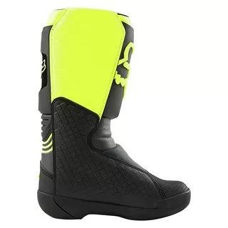 Motokrosové boty FOX Comp Black Yellow MX22 - černá/fluo žlutá