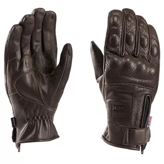 Moto rukavice Blauer Combo Dark Brown - tmavo hnedá - tmavo hnedá