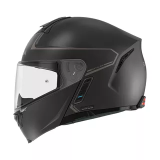 Motorcycle Helmet SENA Impulse w/ Integrated Mesh Headset Matte Black - Matte Black