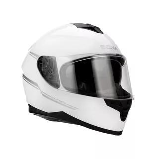 Motorcycle Helmet SENA Outride w/ Integrated Headset Glossy White