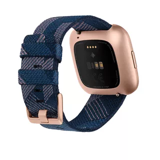 Inteligentné hodinky Fitbit Versa 2 Special Edition Navy & Pink Woven