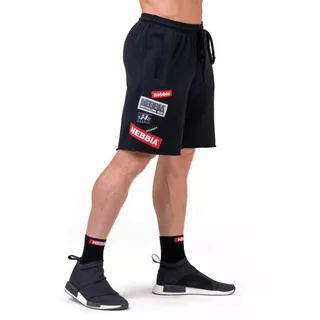 Szorty męskie, spodenki Nebbia Limitless BOYS shorts 178 - Czarny