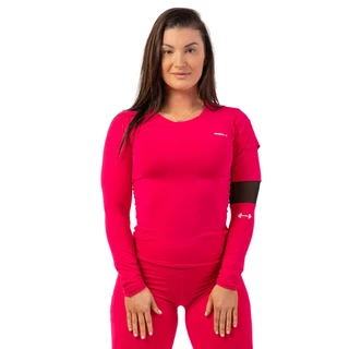 női futóruhák Nebbia Long Sleeve Smart Pocket Sporty Top