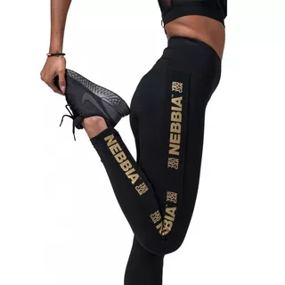 Nebbia Gold Classic 801 Damenleggings - schwarz