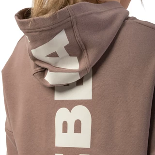 Oversized Crop Hoodie Nebbia Iconic 421 - Brown