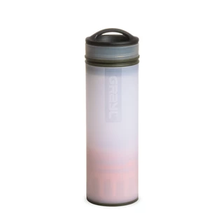 Water Purifier Bottle Grayl Ultralight Compact - Camo Black - Alpine White