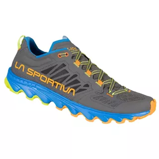 Pánske bežecké topánky La Sportiva Helios III - Metal/Electric Blue