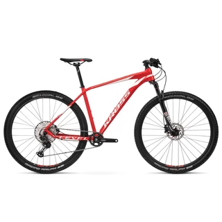 Horský bicykel Kross Level 9.0 29" - model 2020 - červeno-biela