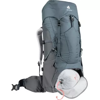 Túra hátizsák Deuter Aircontact Lite 32 + 5 - grafit-fekete