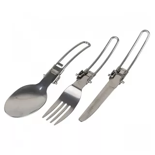 Stainless-Steel Folding Cutlery Set Yate