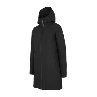 Dámský nepromokavý kabát 4F KUD002 - Deep Black